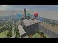 Spartan Kicking Sprunki & Pou’s Revenge Characters Off the Chernobyl Rooftop Base! | Garry’s Mod