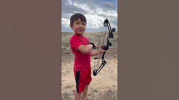 6 Year Olds First Compound Bow 