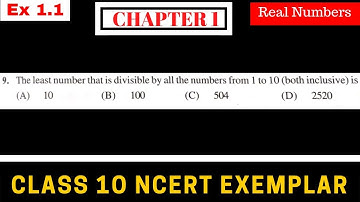 Q.9 Real numbers NCERT Exemplar class 10 Ex.1.1