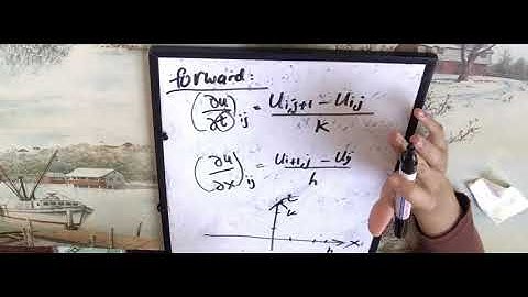 Explicit finite difference method pt1