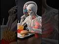 After 5 minutes Eating Junk #healthfacts #healthyhabits #healthylifestyle