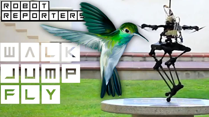 Leonardo the Robot can walk, jump and even fly with humanoid legs & drone propellers