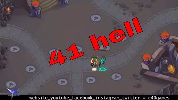 king of defense level 41 hell with local hero