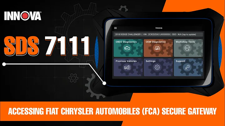 Innova 7111: How to access FCA Secure Gateway