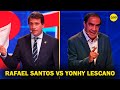 Debate presidencial del JNE: Rafael Santos y Yonhy Lescano debaten sobre la corrupción