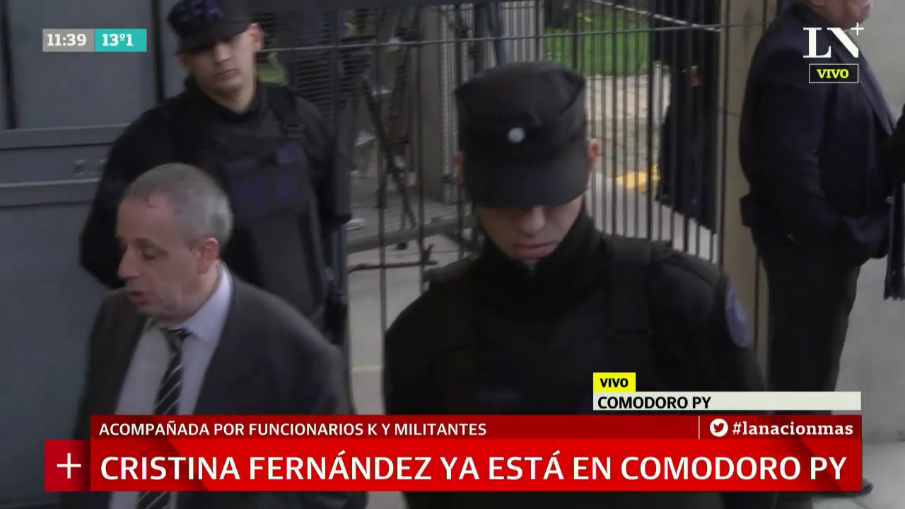 Juicio a CFK: El operativo de seguridad en Comodoro Py noticias de ultima hora