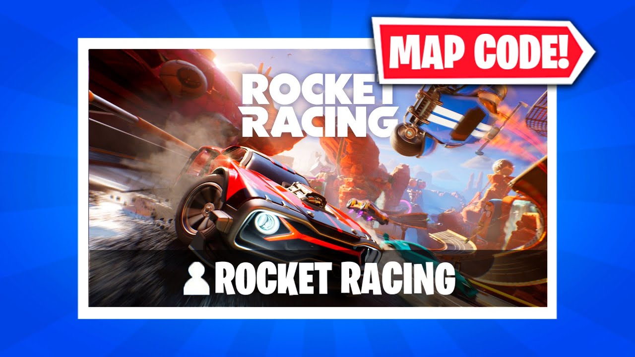 HOW TO PLAY ROCKET RACING MODE MAP CODE IN FORTNITE CHAPTER 5! - YouTube