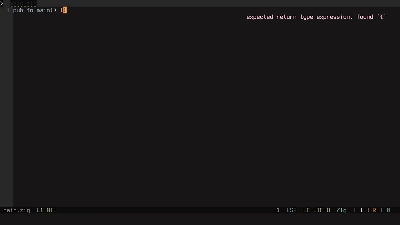 Язык Zig. #1. Первая программа