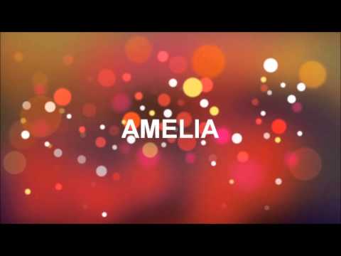 Joyeux Anniversaire Amelia Youtube Joyeux Anniversaire Amelia Youtube