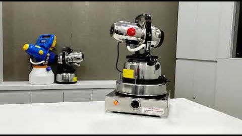 Rotating 360 table for ULV Fogging Medical Device