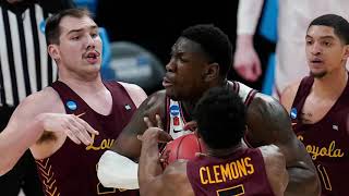 Loyola Chicago fan celebrate U of I upset in Indianapolis