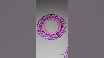 Satisfying Spirograph Design 😍 | Oddly Relaxing Art #shorts