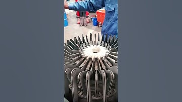 Metal creature: the polishing wheel mechanics #shorts #satisfying #education #technology