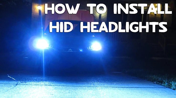 自己動手安裝HID頭燈套件！瞬間提升車輛照明效果！