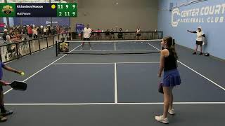 MPO Mixed 3.0 Doubles Gold Medal Match - Richardson & Maxson vs Hall & Ware