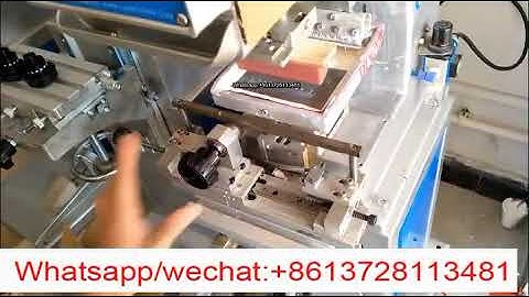 1 color pad printer for round knob