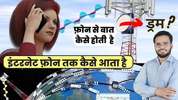 How Does the Internet Work on Cell Phones? HOW CELL TOWER WORK |by  sunny yadav sir 
