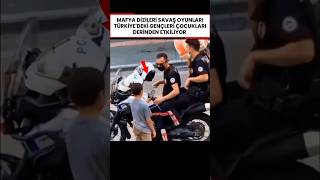 Mafya Dizilerinden Savaş Oyunlarından Etkilenen Çocuklar 🤔 #police