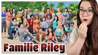 Überblick: FAMILIE RILEY ‍‍‍ (5 Generationen!) ● Die Sims 4 │ Misha KayKay