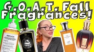 G.O.A.T. FALL FRAGRANCES -  My Favorite Greatest EVER Perfumes I Love for Autumn!