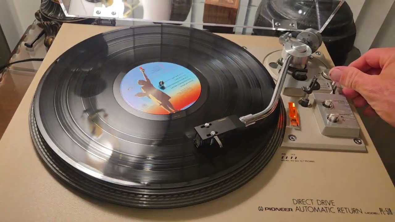 PP-「P」 Pioneer PL-518 Turntable. Horiatis76.com - YouTube