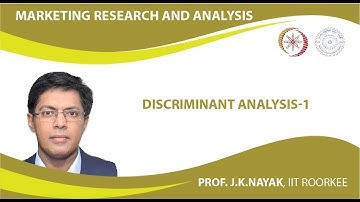 Lecture 33- Discriminant Analysis cont.