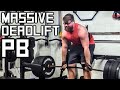 MASSIVE DEADLIFT PB | Strongman Deadlift Session