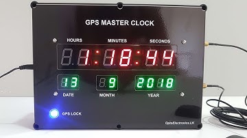 GPS Based Time Code Generator / Master Clock - MCLKV1 GPS