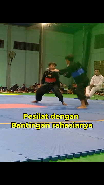 Pesilat dengan bantungan rahasianya