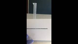 Lab Skill Measuring Liquid Volumes with a Graduated Cylinder