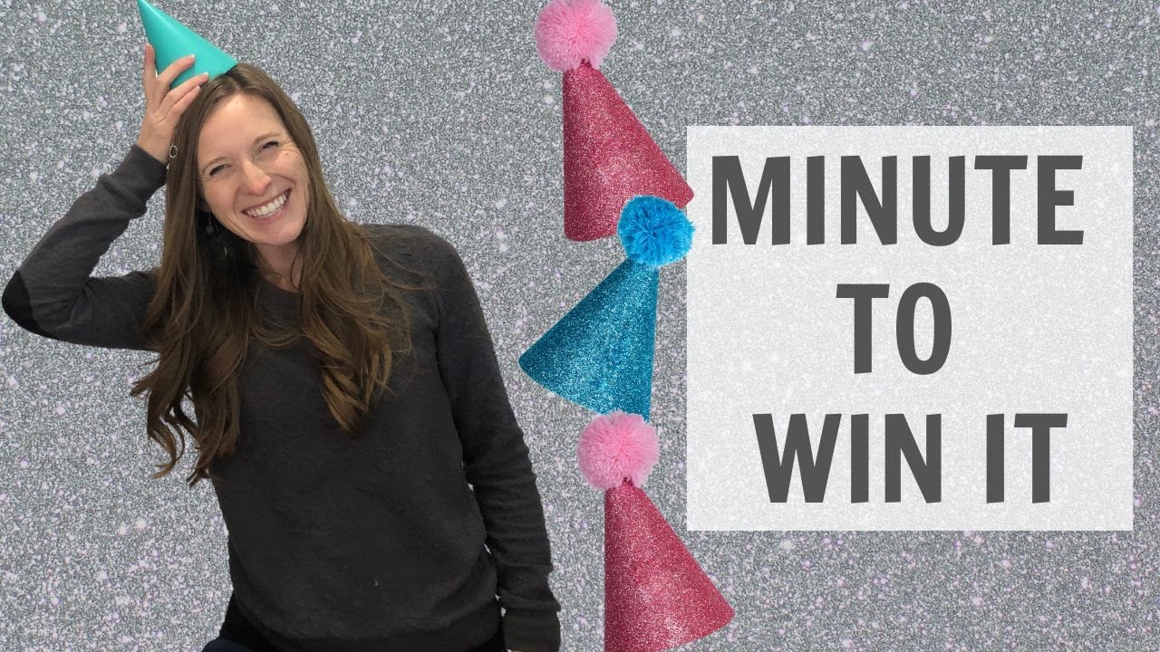 New Year's Eve Minute to Win it Party Games - YouTube