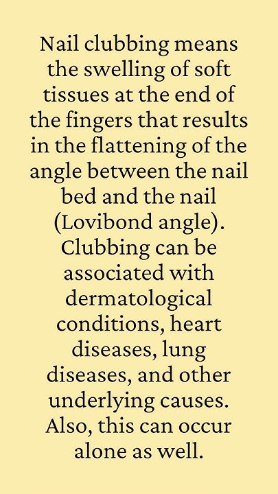 What Is Nail Clubbing shorts YouTube what-is-nail-clubbing-shorts-youtube