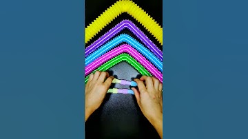 Relaxing with Voicing and color changing of pop tube #asmr #creative #satisfying#relaxing #voicings