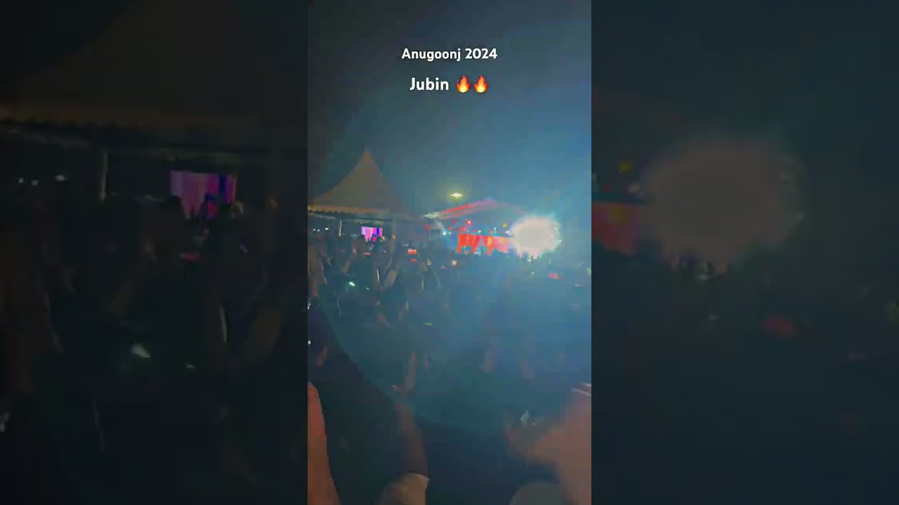 Jubin Nautiyal Concert Ggsipu fest anugoonj 2024. 
