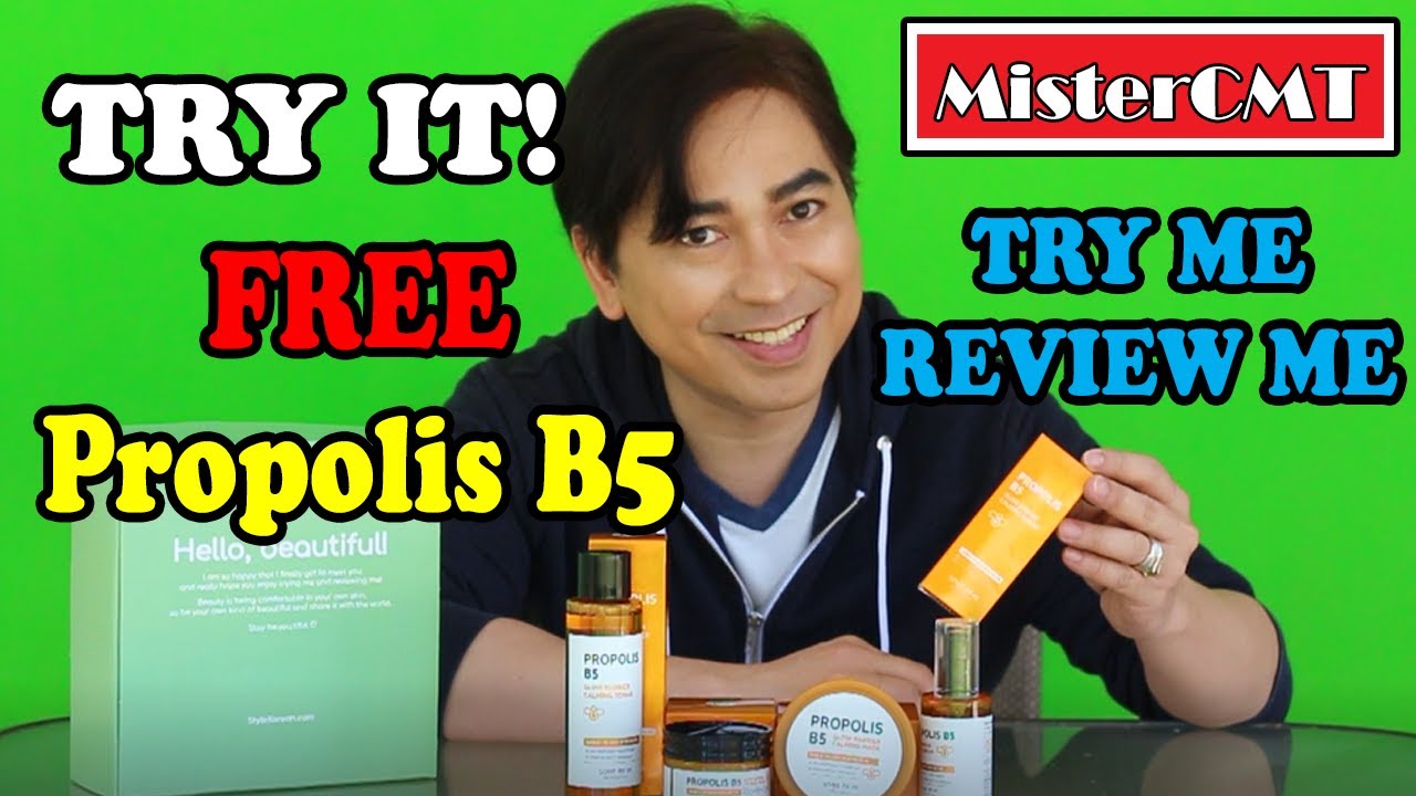 [Try Me Review Me] Benefits of Propolis B5 FREE Style Korean Products