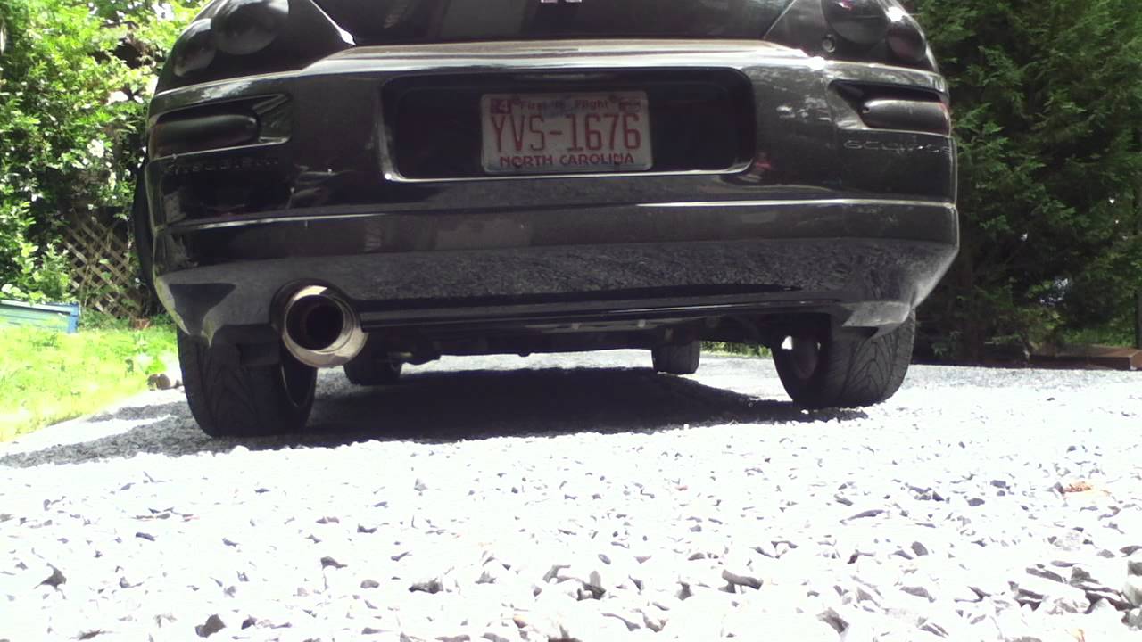 2000 Eclipse GT Ebay Exhaust - YouTube