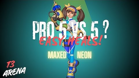 Maxed Neon taking on a full pro lobby! @T3Arena 