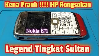 Got Pranked!!! The legendary Nokia E71 is a Sultan-level junk cellphone #TeksoVlog