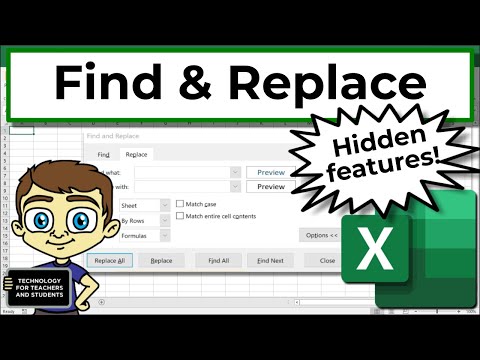 Spruce up Your Excel Spreadsheets with Find and Replace