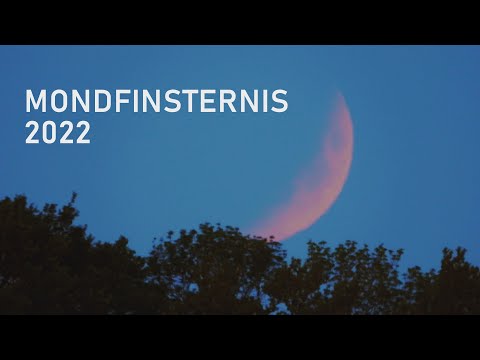 Totale Mondfinsternis 2022 - total lunar eclipse