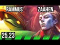 RAMMUS vs ZAAHEN (JGL) | EUW Master | 25.23