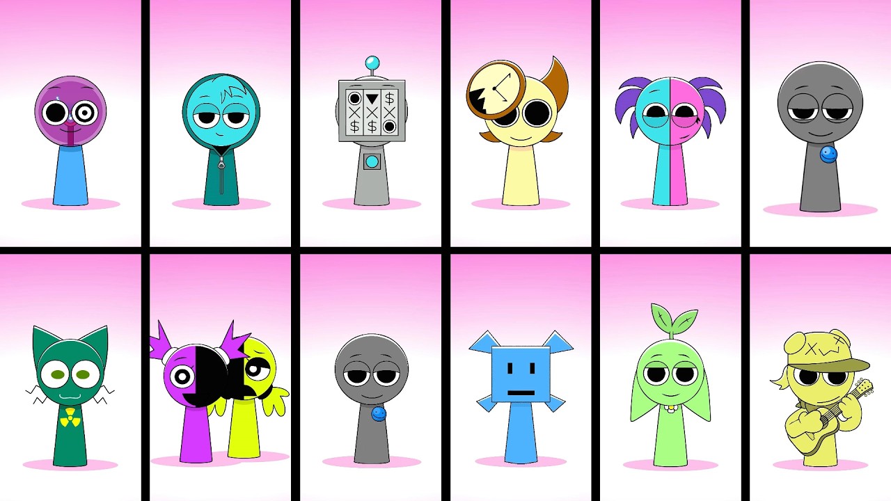 Incredibox Sprunki OC ALL Phases || Incredibox Compilation COMPLETE #sprunki #incredibox