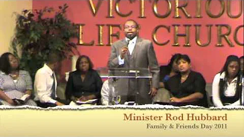 Rod Hubbard preaches at Victorious Life Church
