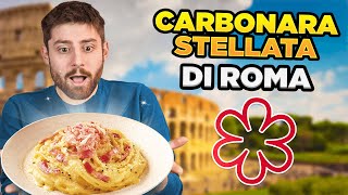 QUESTA CARBONARA ha UNA STELLA MICHELIN