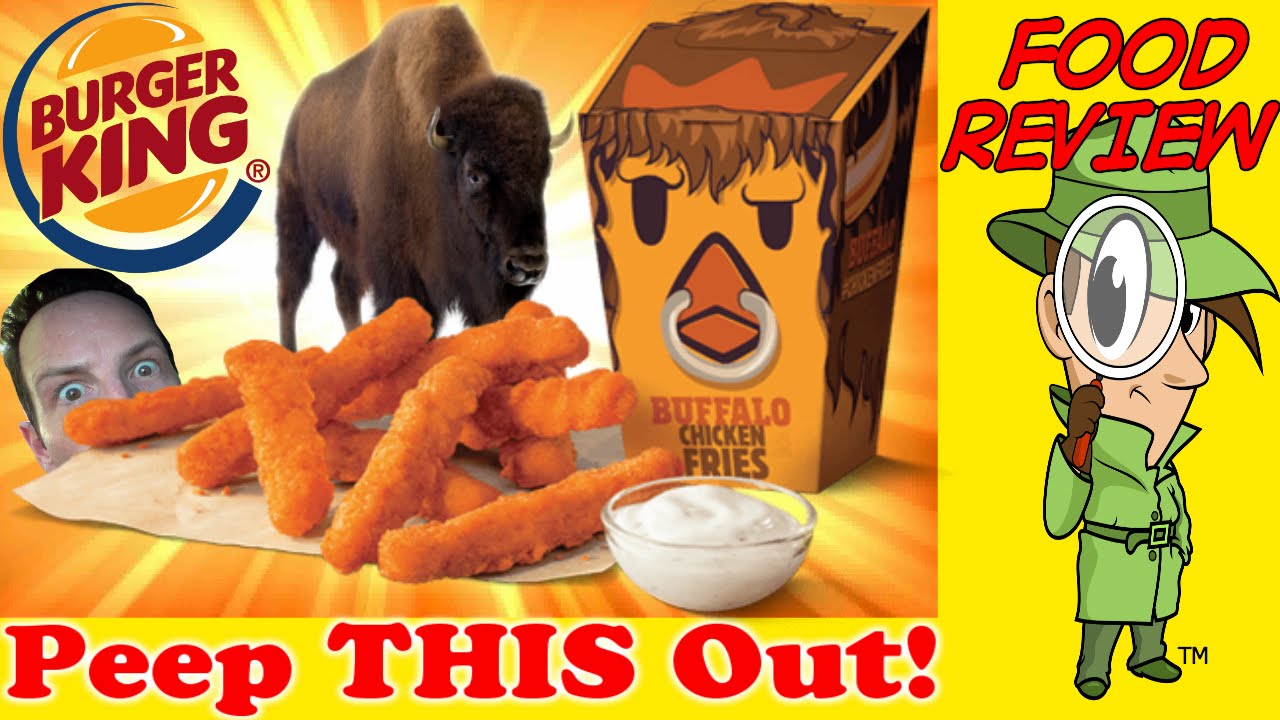 Burger King Buffalo Chicken Fries Commercial - Burger Poster