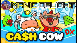 Cash Cow DX is ANOTHER manic and cheap arcade DELIGHT from Pixel Games!