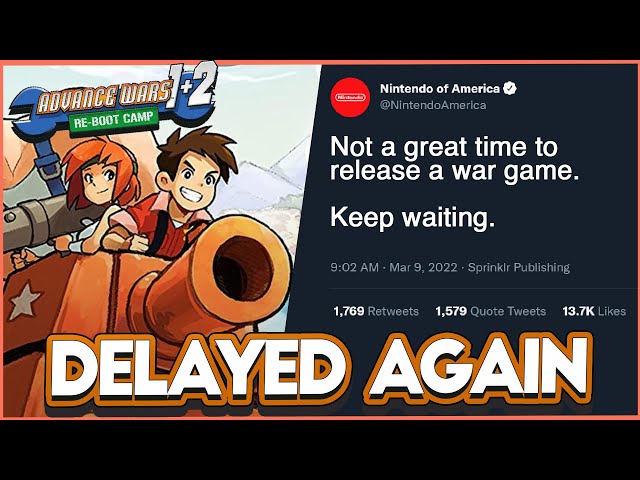 Advance Wars: 1+2 Re-boot Camp delayed due to Ukraine invasion