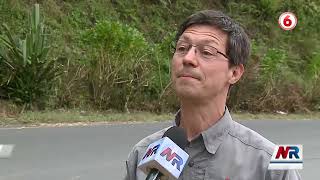 Volcán Poás lanza piedras de gran tamaño