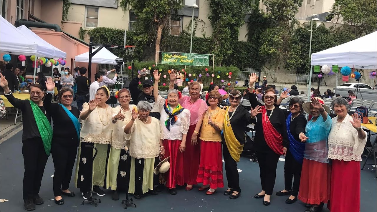 A showcase of Talents during the MidAutumn Harvest Festival Tenderloin Childrens Playground 