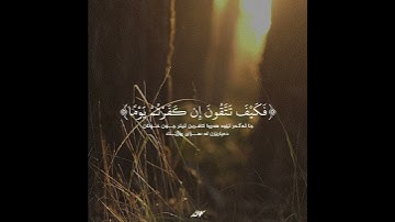 فَكَيْفَ تَتَّقُونَ إِن كَفَرْتُمْ يَوْمًا يَجْعَلُ الْوِلْدَانَ شِيبًا { سورة المزمل - آية - ١٧ }